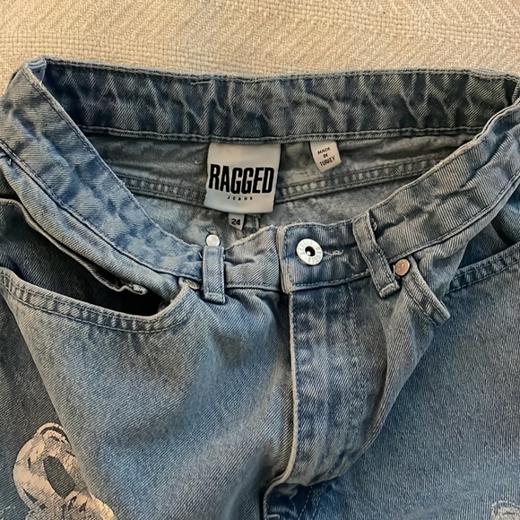 Ragged priest wide leg jeans - Picture 2 of 3